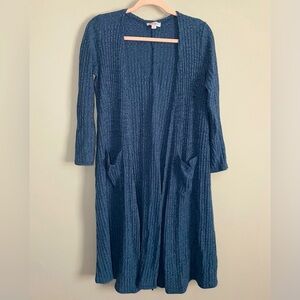 Lularoe Blue Sarah Long Cardigan